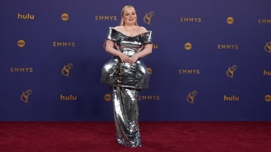 Nicola Coughlan in the press room during the 76th Primetime Emmy Awards. (Jae C. Hong/Invision/AP) Nicola Coughlan in the press room during the 76th Primetime Emmy Awards. (Jae C. Hong/Invision/AP)